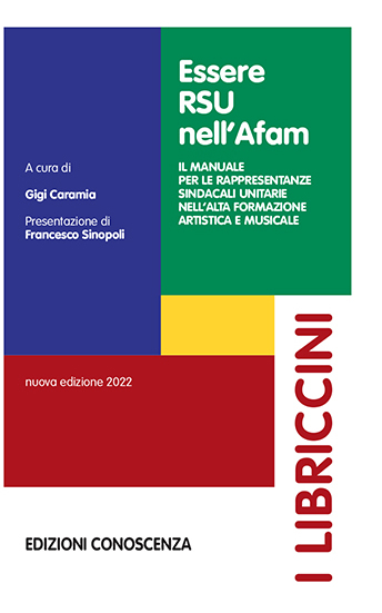 Essere RSU nell’AFAM, manuale Edizioni Conoscenza