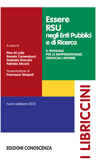 Essere RSU negli enti di ricerca, manuale Edizioni Conoscenza