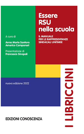 Essere RSU nella scuola, manuale Edizioni Conoscenza