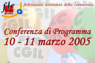 Conferenza di Programma 10-11 marzo 2005