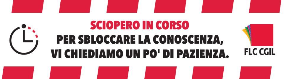 Sciopero in corso